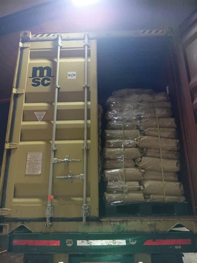MSC Container Loaded