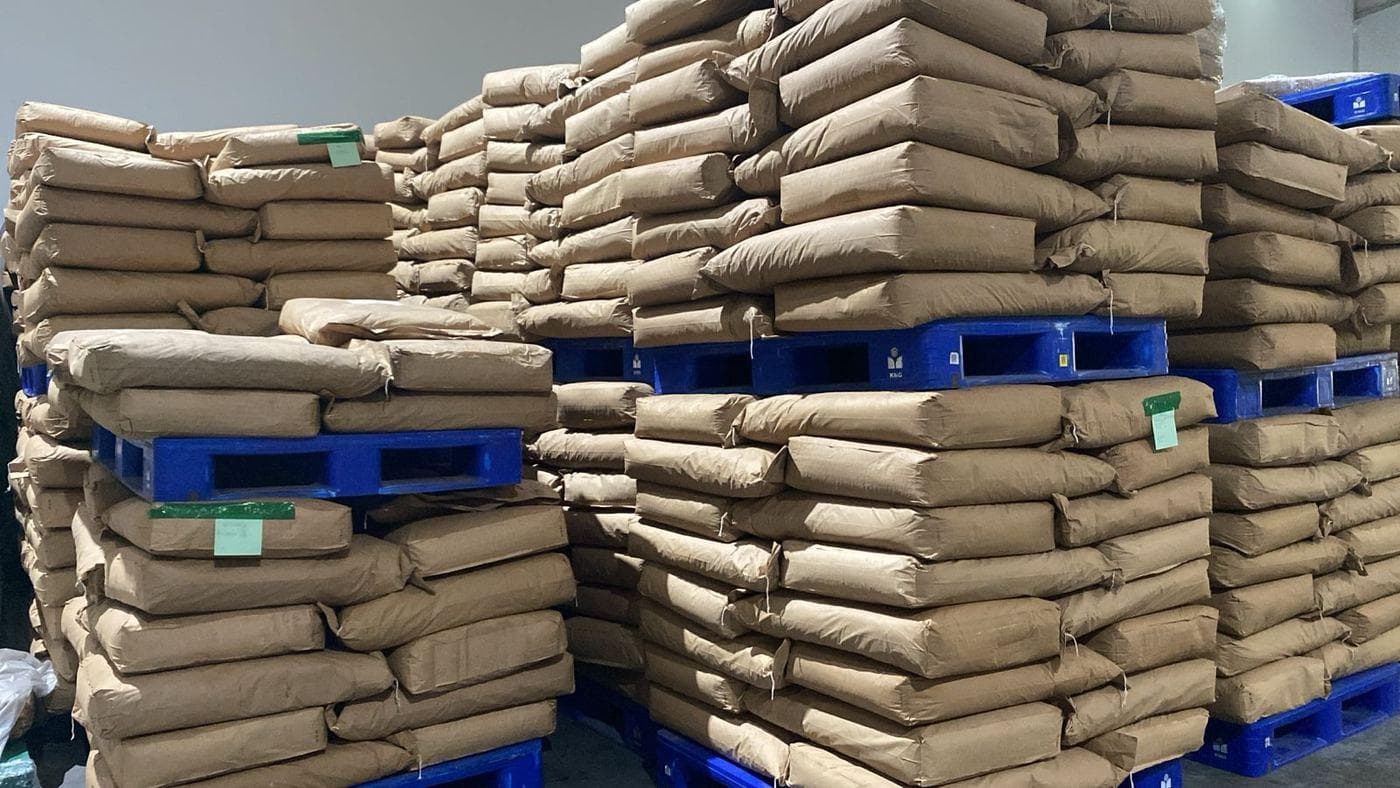 Cocoa on Pallets